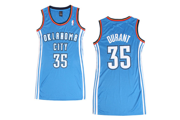 Kevin Durant, OKC Thunder [Azul] - Mujer - Haga click en la imagen para cerrar